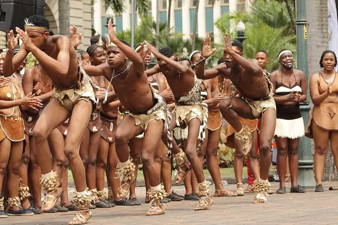 Traditional dancers